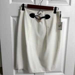 Calvin Klein white skirt